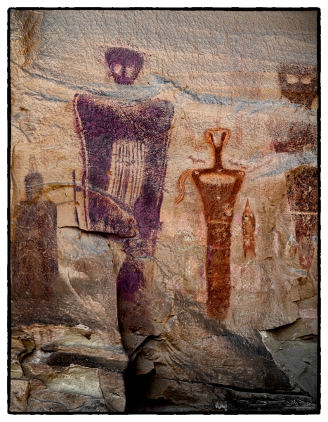 \"Shadows of the Shamans\"What I find amazing about Sego Canyon is the sheer number of high-quality, well-preserved BCS pictographs.  Any one of them would be a find all in of itself anywhere else.