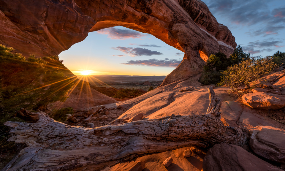 arches national park sunrise